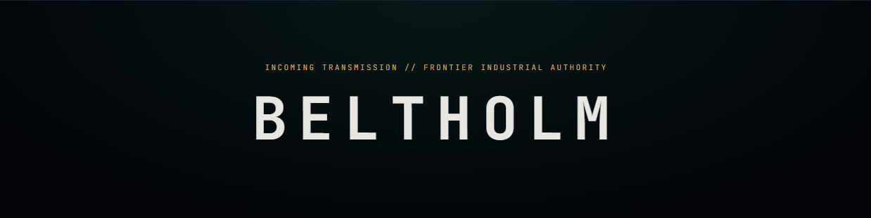 Hello World, Beltholm Devlog begin transmission